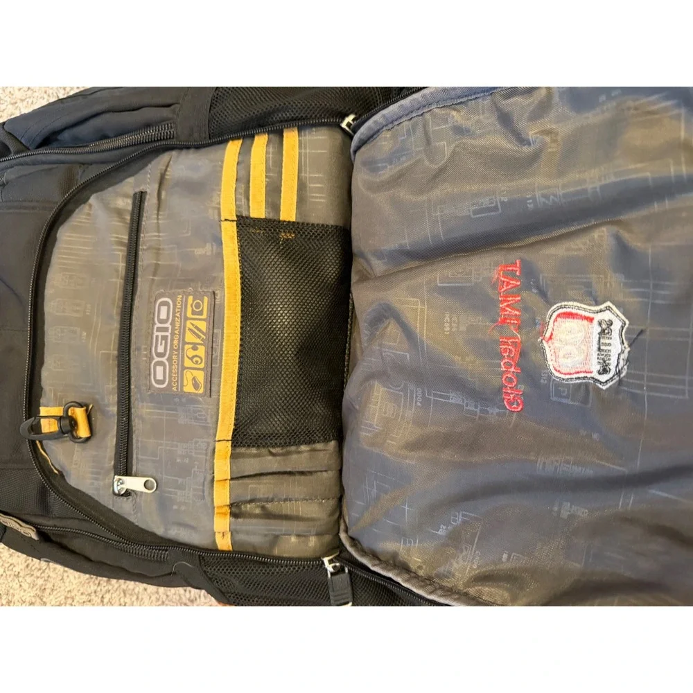 OGIO Backpack Unisex Black Phillips 66 Global IMAT Logo Laptop Travel Bag